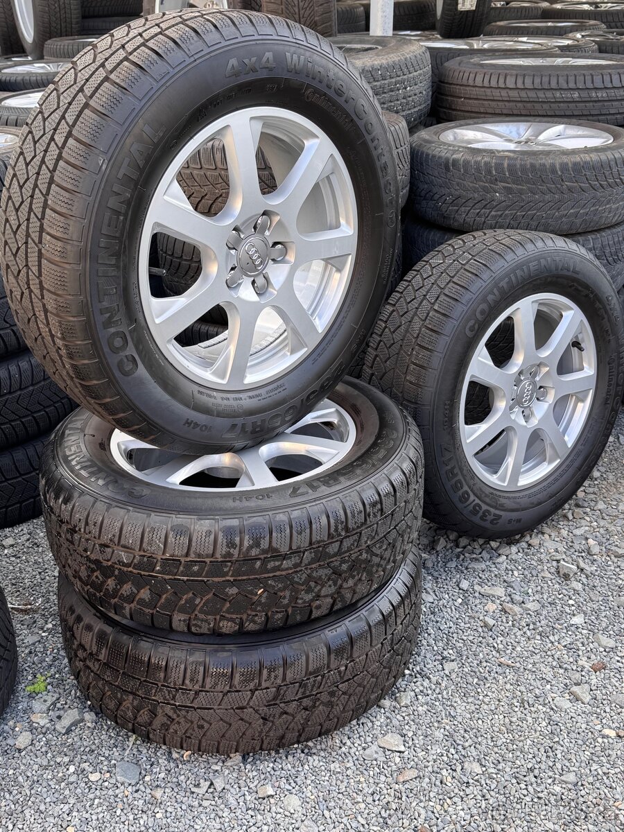 Originální sada kol Audi Q5 235/65 R17 zimní