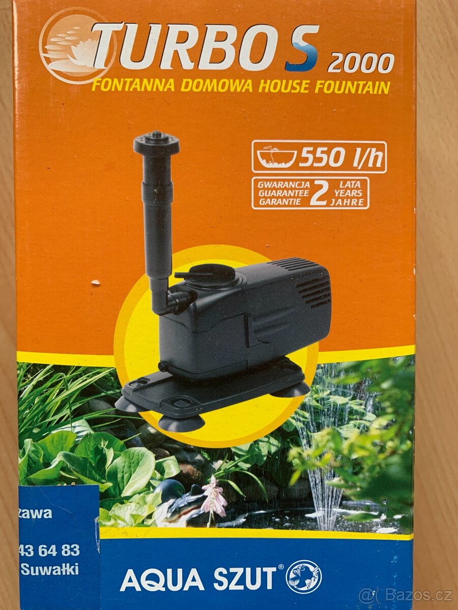 Domácí fontánka TURBO 2000