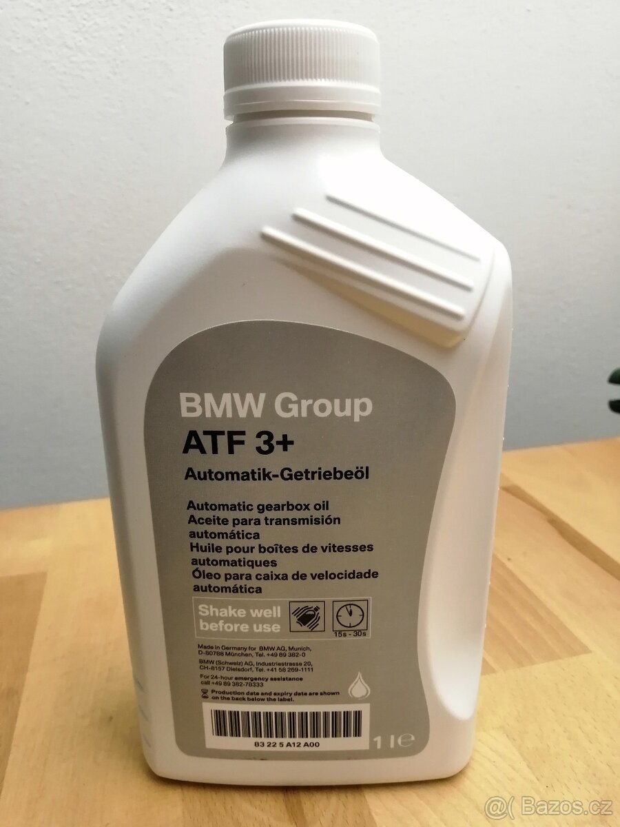 BMW převodový olej  ATF 3+  pro ZF 8stupnoví automat
