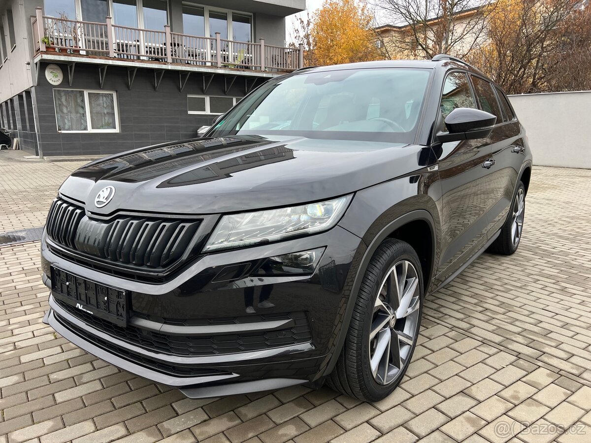 Škoda Kodiaq 2.0 TDi 4x4 Sportline 2020 tažné ACC DCC