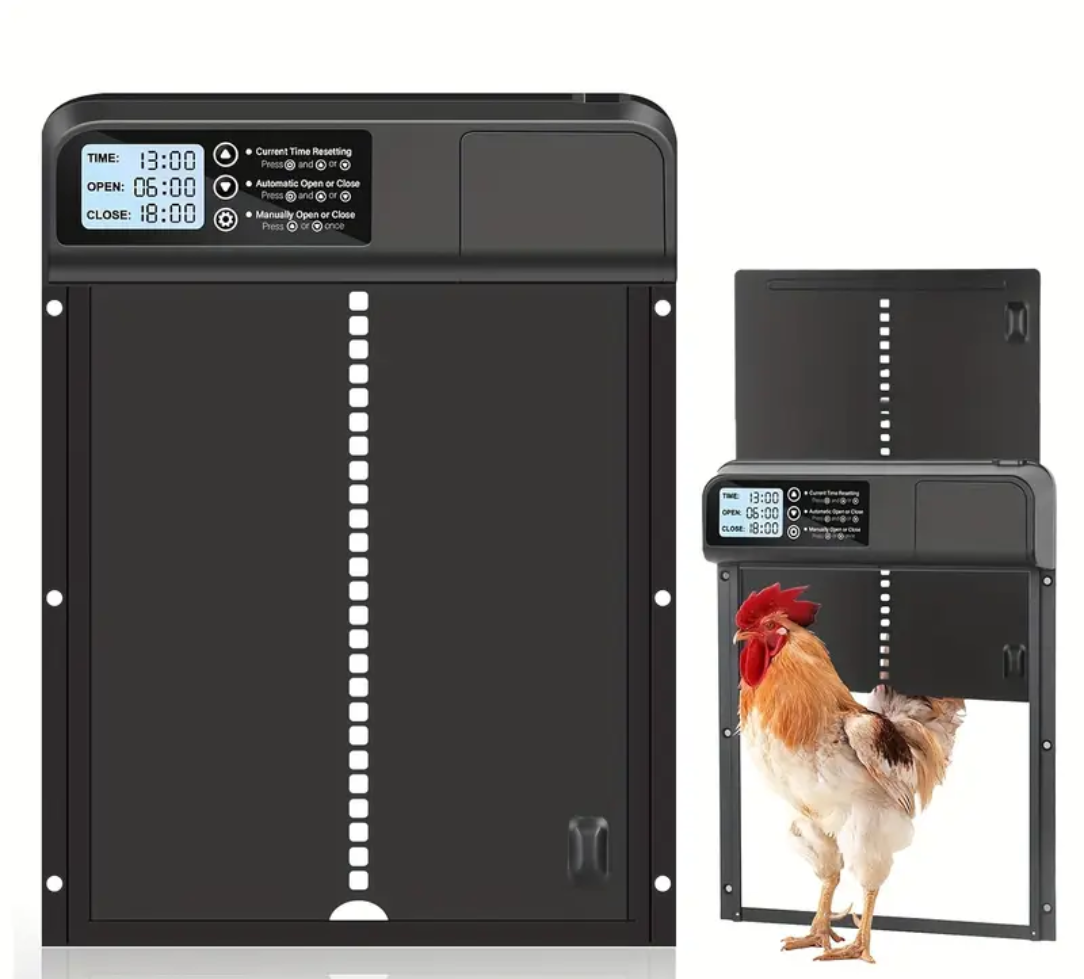 Automatická dvířka černá