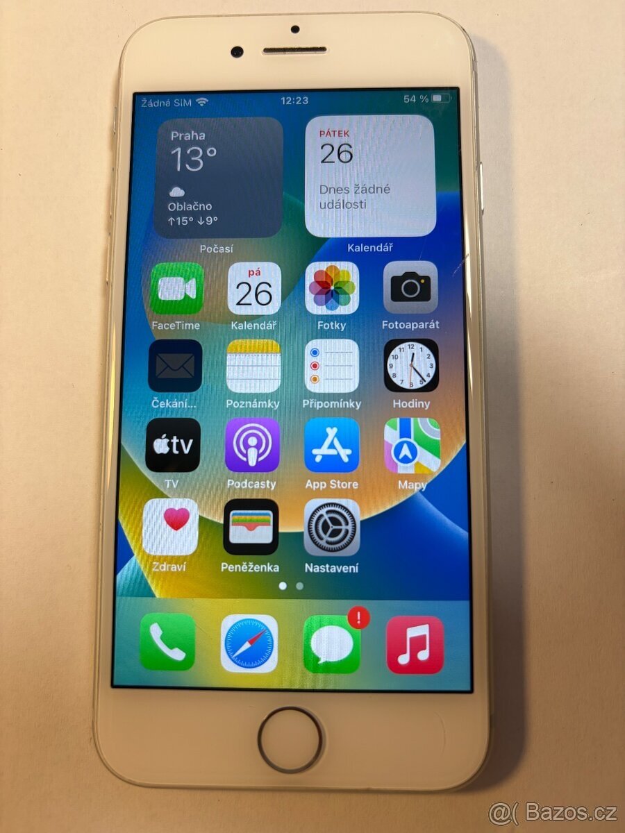 Apple iPhone 8 128gb kondice baterie 100% s kabelem  Cena 19