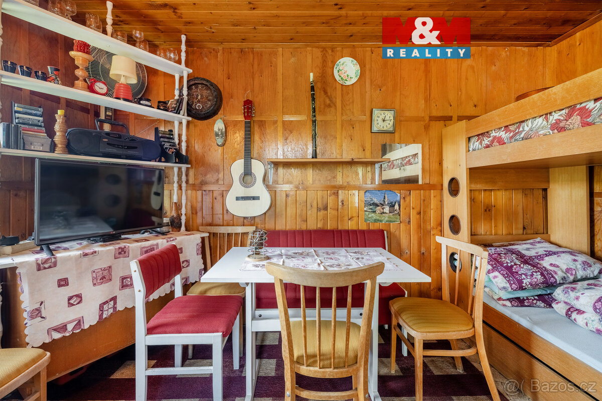 Prodej chaty 16 m², pozemek 547 m2, Líšný - Líšný 2.díl