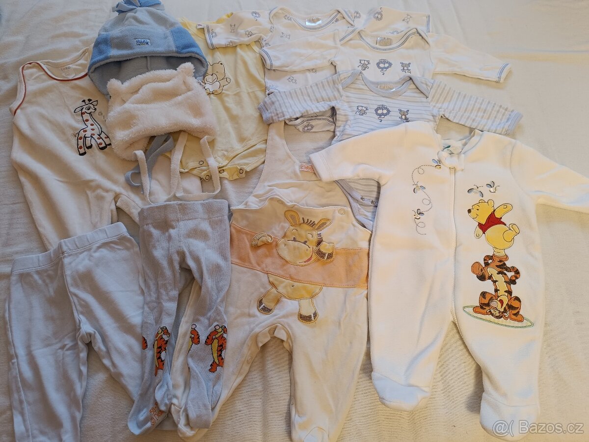 Kojenecké oblečení v. 50/56/62