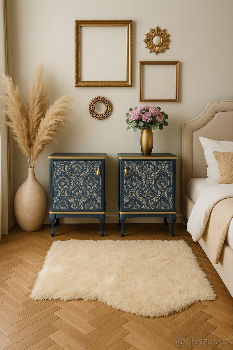 Noční Stolky Champagne Moonlight