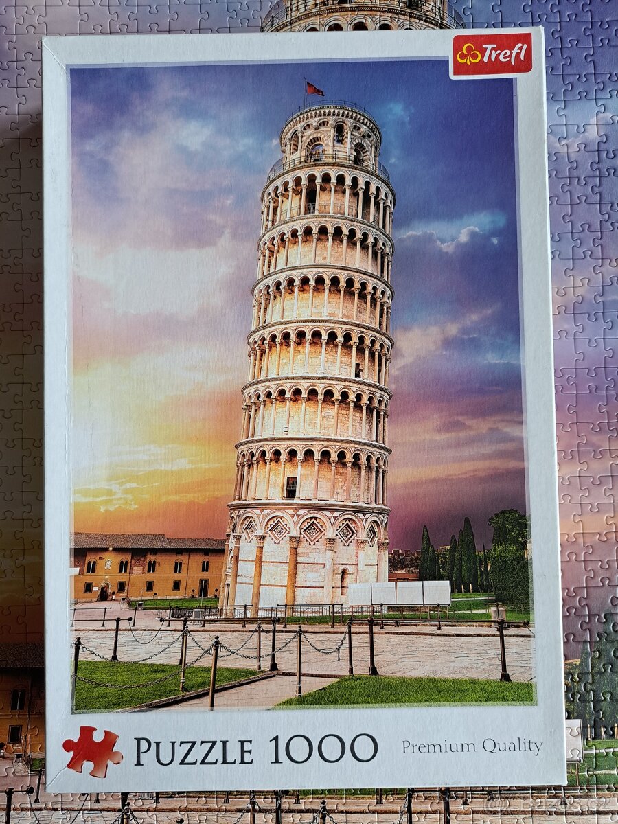Puzzle 1000 Trefl/Věž v Pise