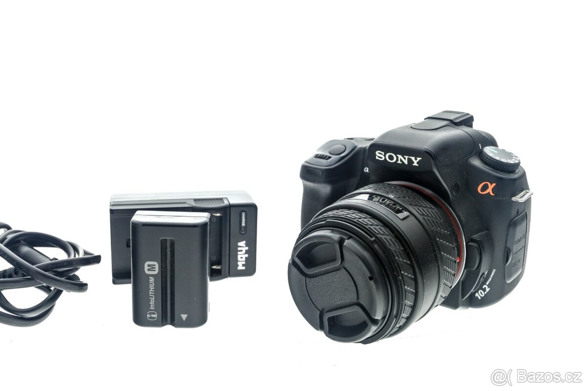 Zrcadlovka Sony a300 + 35-80mm