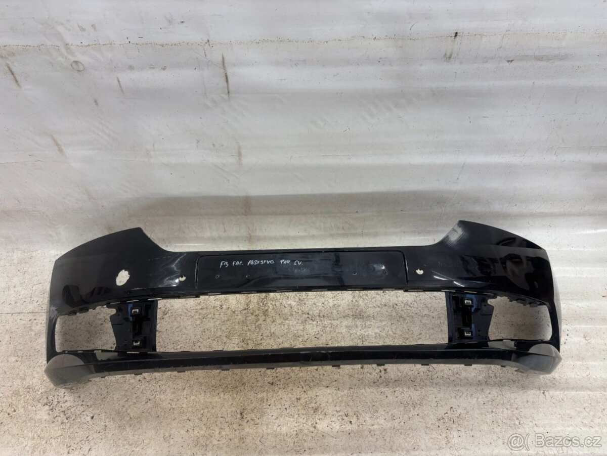 Přední nárazník Škoda Fabia 3 facelift černá