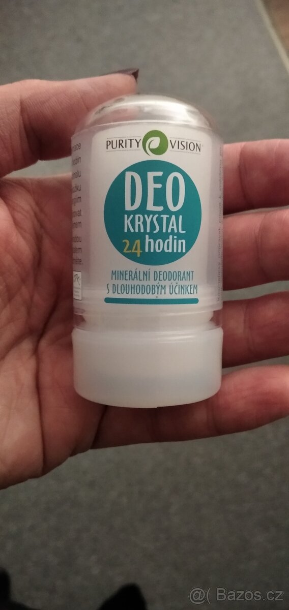 Krystalový deodorant Purity vision