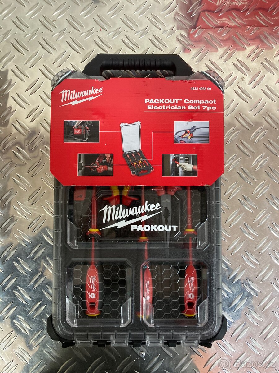 Milwaukee sada Packout Compact Elektrician 7d 4932493599