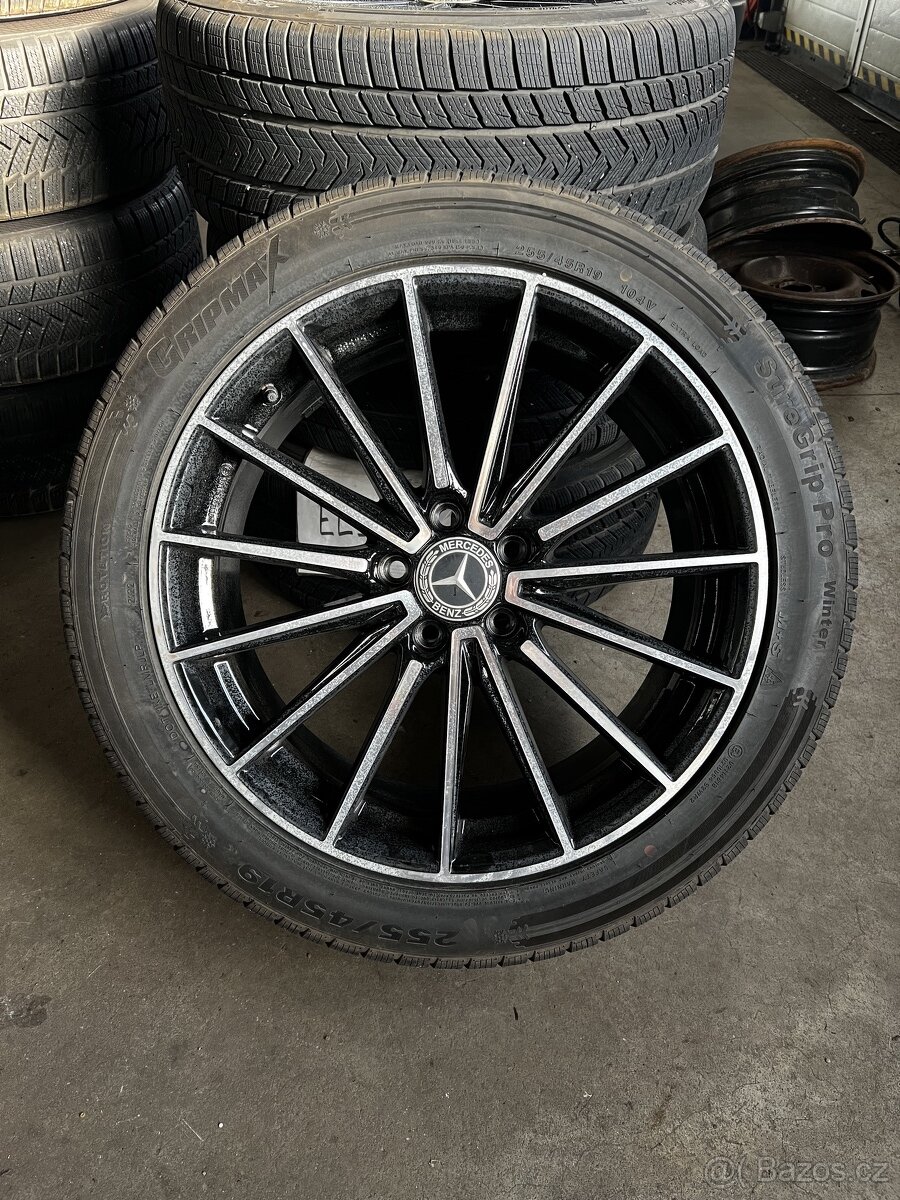 alu kola 5x112 R19 zimní pneu 255/45R19