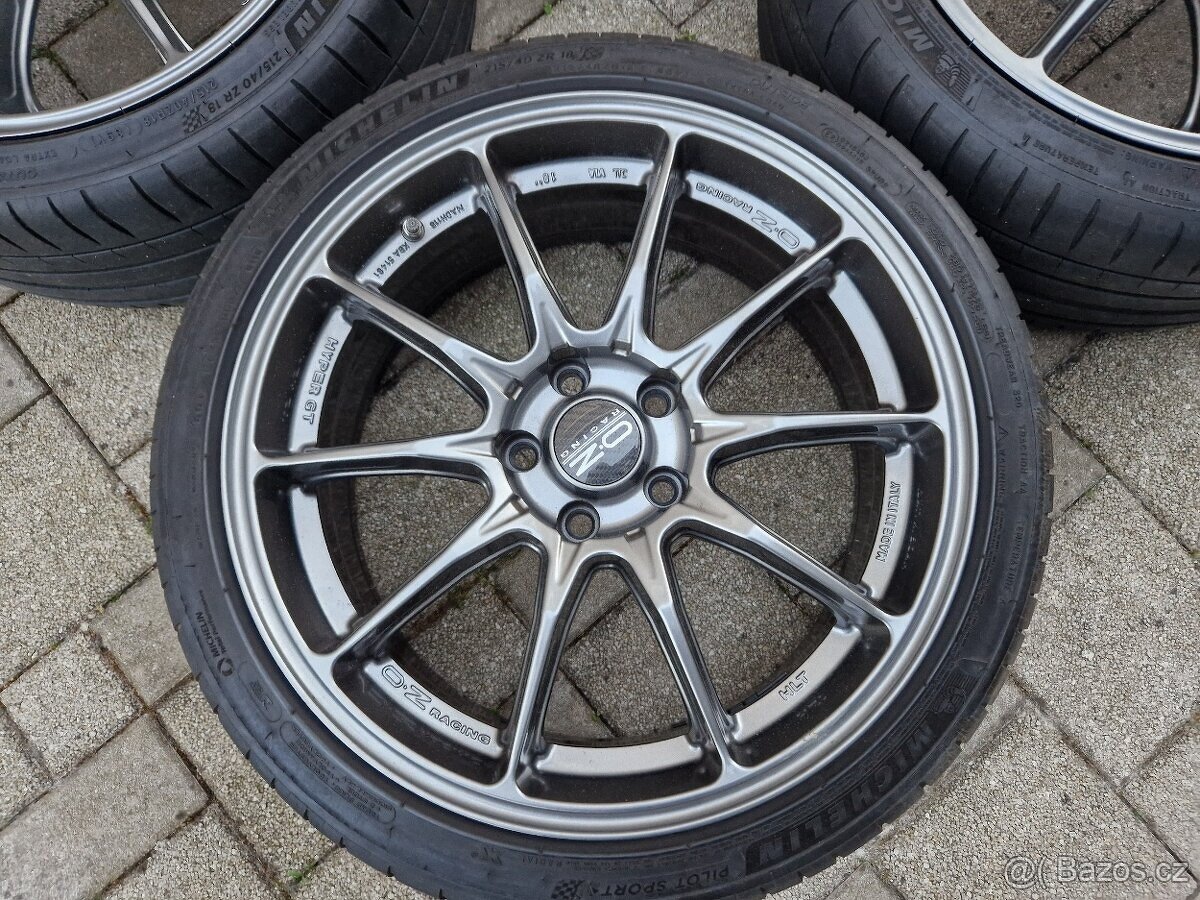18AXE OZ Racing Hyper GT HLT 18 5x112 5x110 5x108 alu kola -