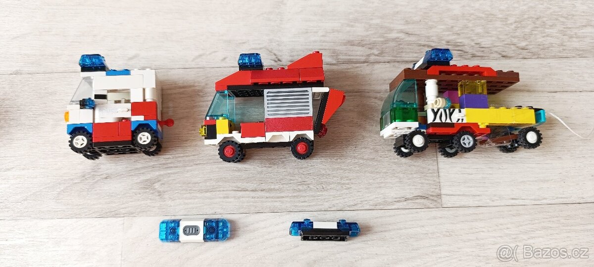 Funkční HOUKAČKA-MAJÁK na auta, lodě, policii LEGO