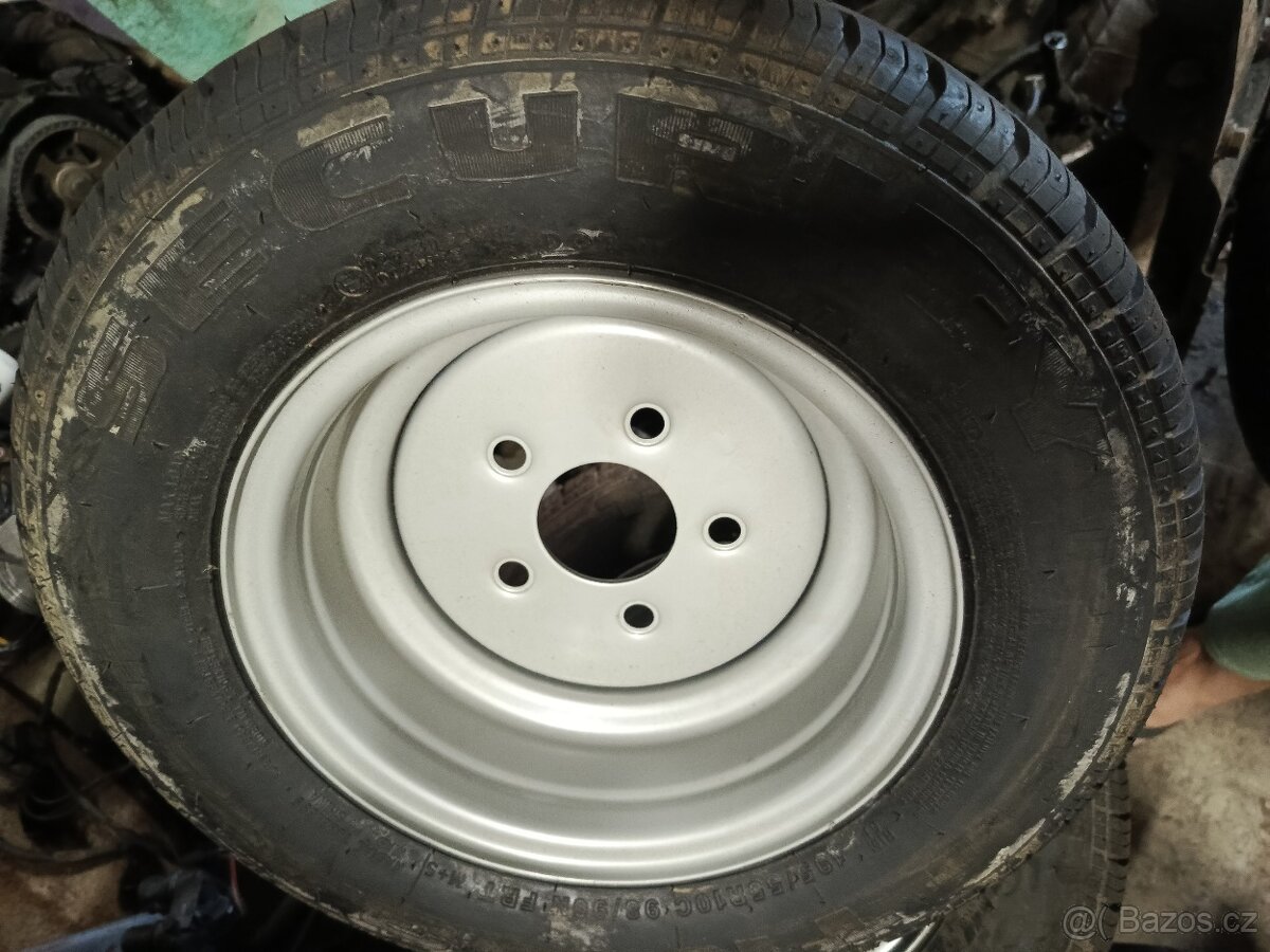 nové pneu i s disky 195/55 r10c