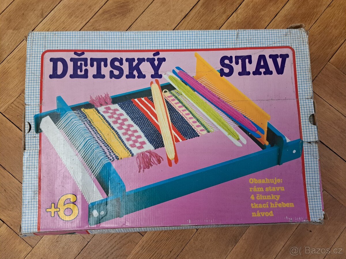 Stará stavebnice Dětský stav