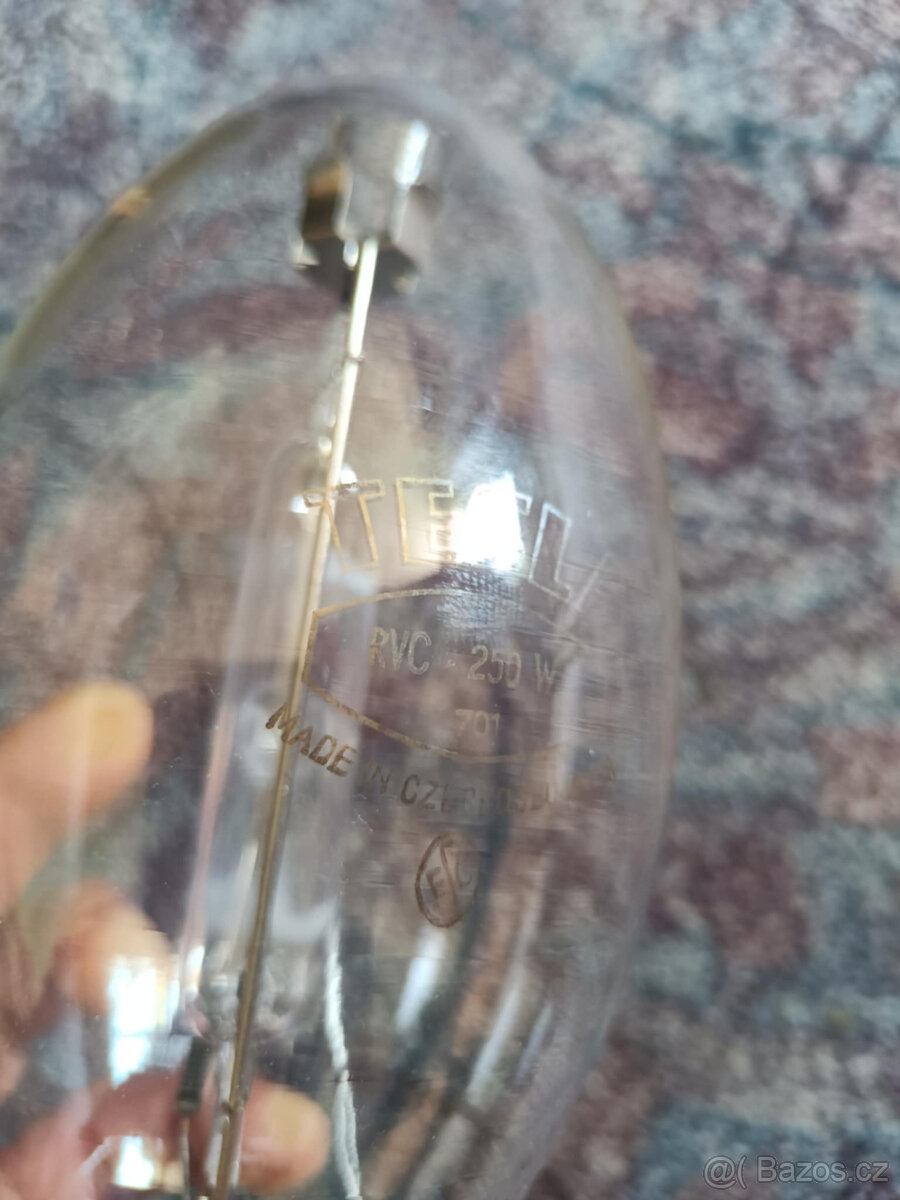 Výbojka Tesla RVC 250W pro sběratele