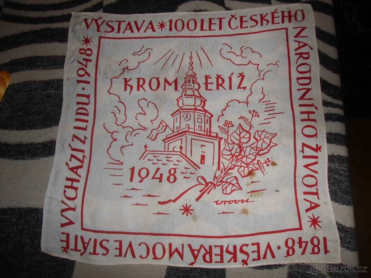 Historický šátek Kroměřížský sněm