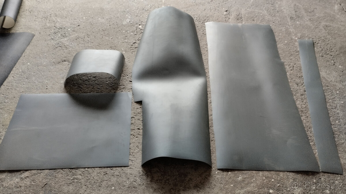 Zbytky PVC, FPO/TPO hydroizolační fólie (opravy, jezírko)