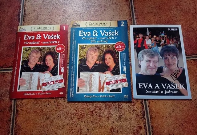 Maxi DVD Eva a Vašek