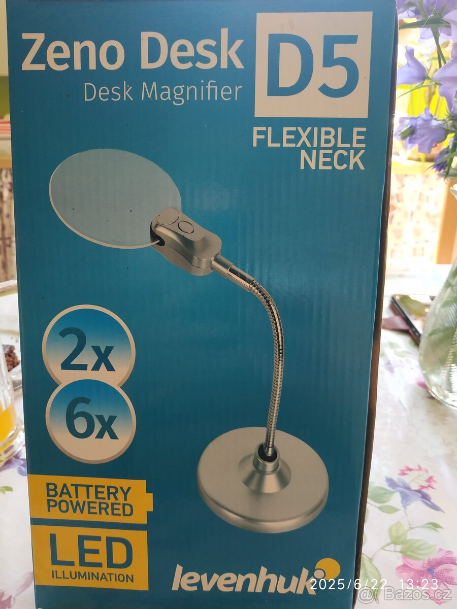Prodám stolní lupu s LED osvětlením
