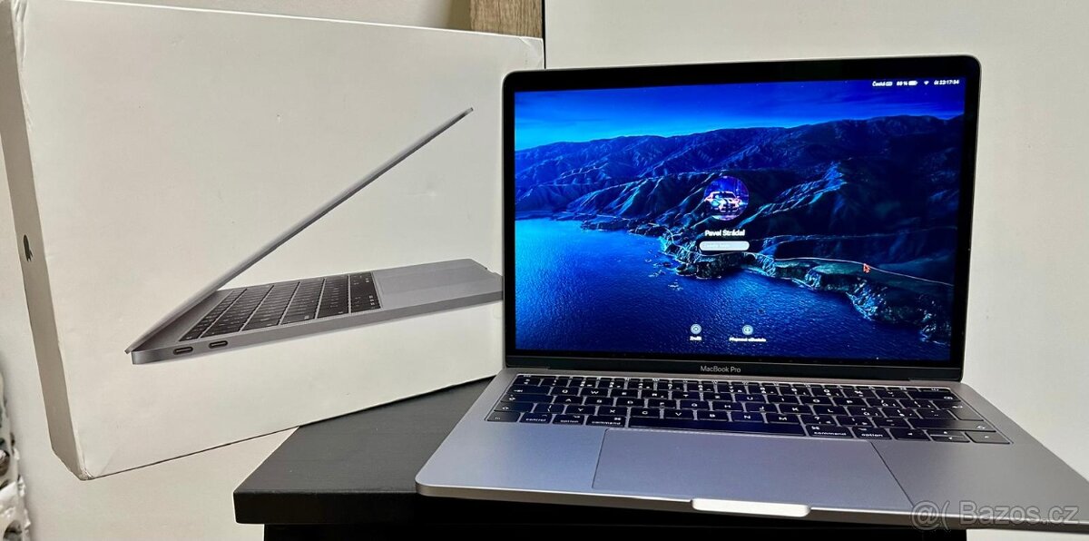 MacBook Pro 13" (2017) i5 2,3 GHz,8GB,250GB SSDTop stav