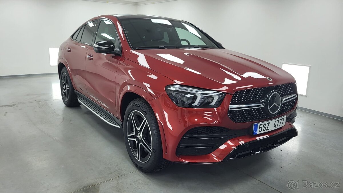 MERCEDES GLE COUPE 400d AMG paket, 1.Majitel, koupeno v CZ