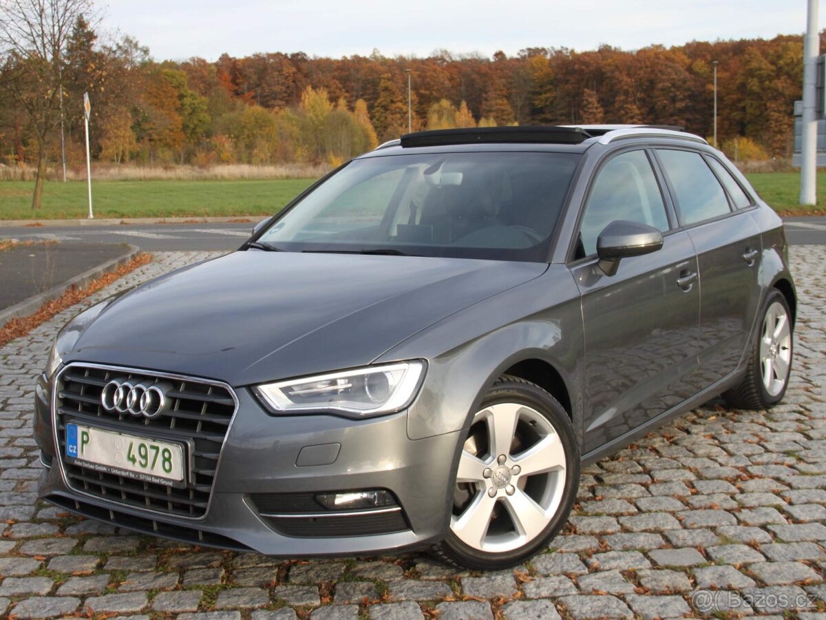A3 8V SPORTBACK,1.4TSI-92kw,6st.M,Bi-Xen,Navi,PANORAMA