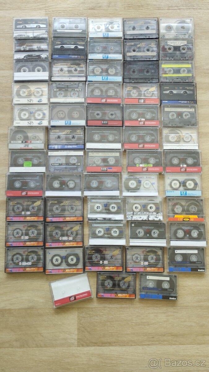 Retro Audiokazety 57ks