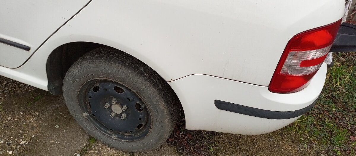 Zimní pneu na plechu 165/70 R14 vzorek 6mm