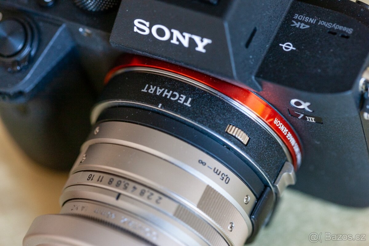 Techart TA-GA3 adapter - Contax G to Sony