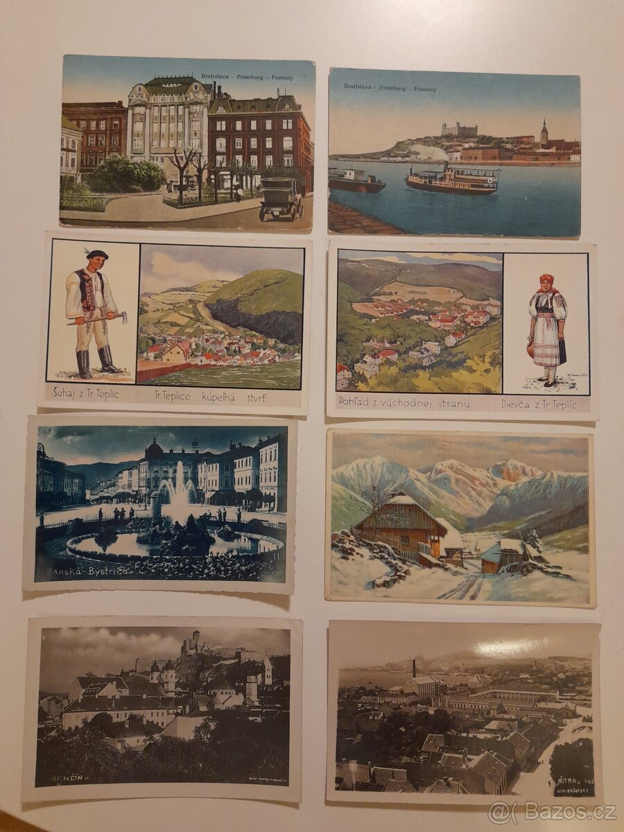 Historické pohlednice ze Slovenska