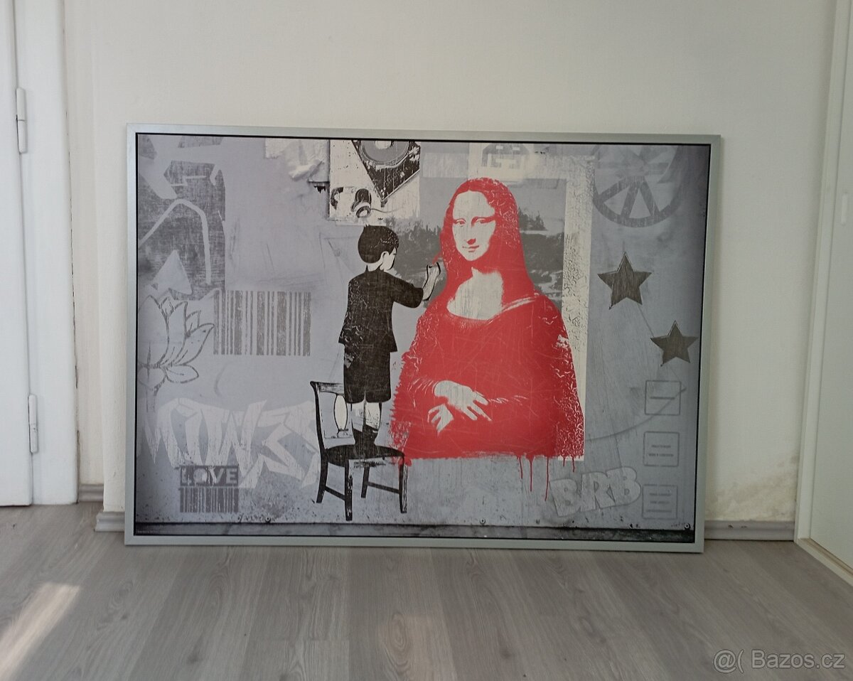 Obraz IKEA VILSHUT Banksy