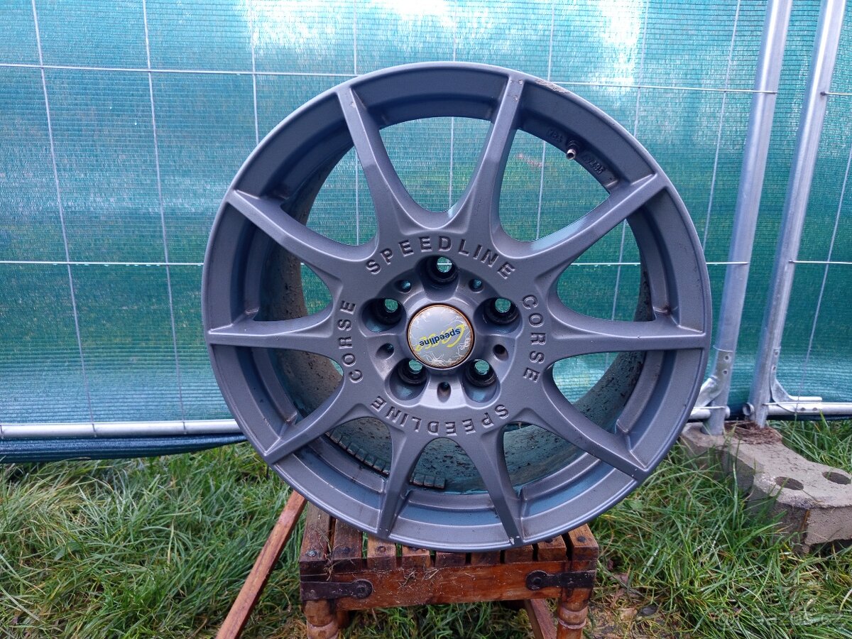 Originální sada Speedline Corse hořčíkové závodní kola 5x120