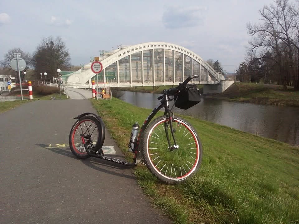 Koloběžka Kostka tour zakázková výroba