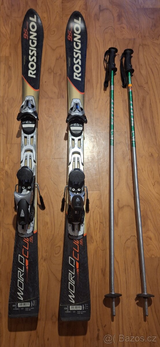 Lyže Rossignol 130 cm , boty vel.40