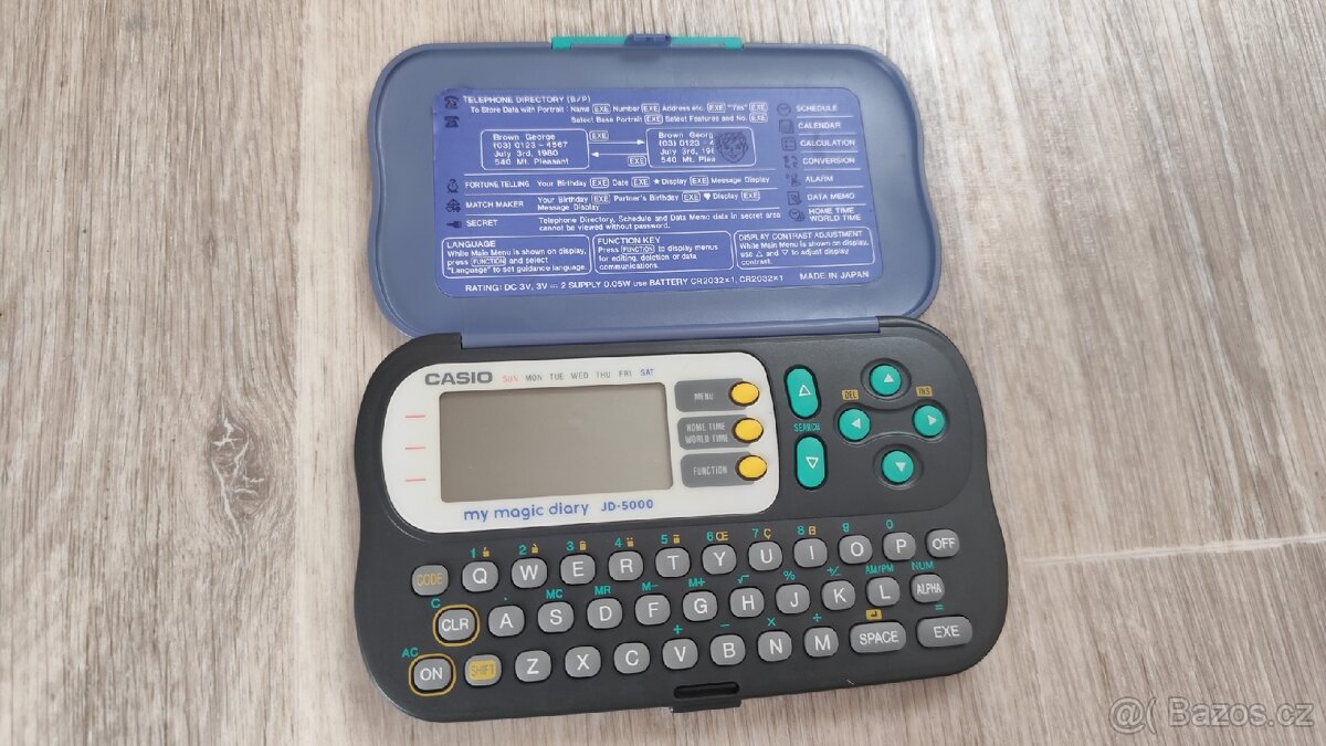 Elektronický organizér/databanka - Casio My Magic Diary