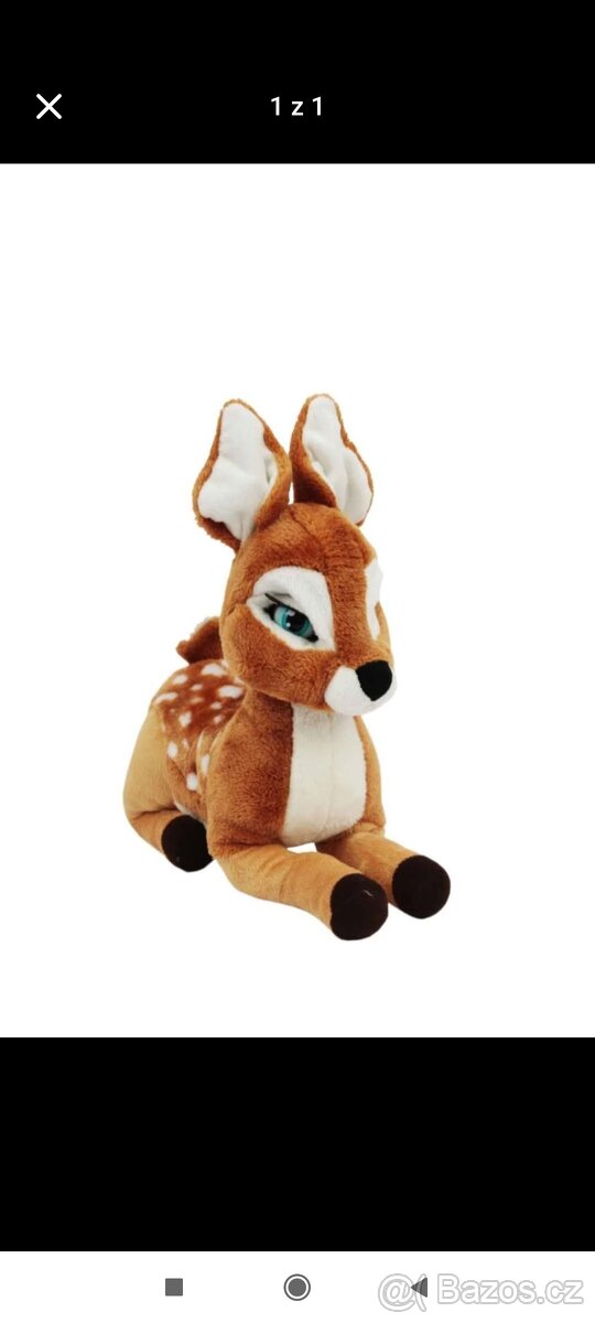 Interaktivni plysova srnecka Pralinka