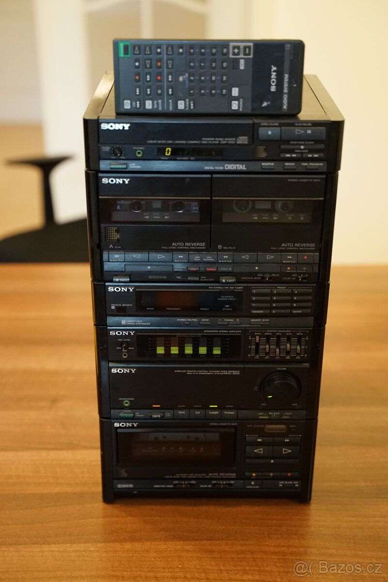 SONY MHC-3000 + tapedeck 2000