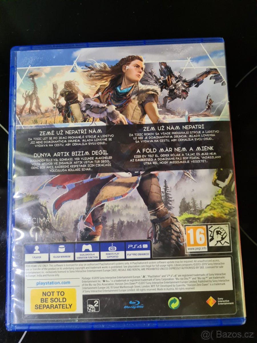 Prodám hru na ps4 Horizon
