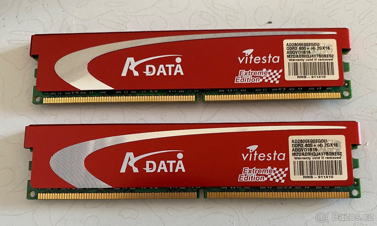 RAM A-Data DDR2 4GB (2x2GB)