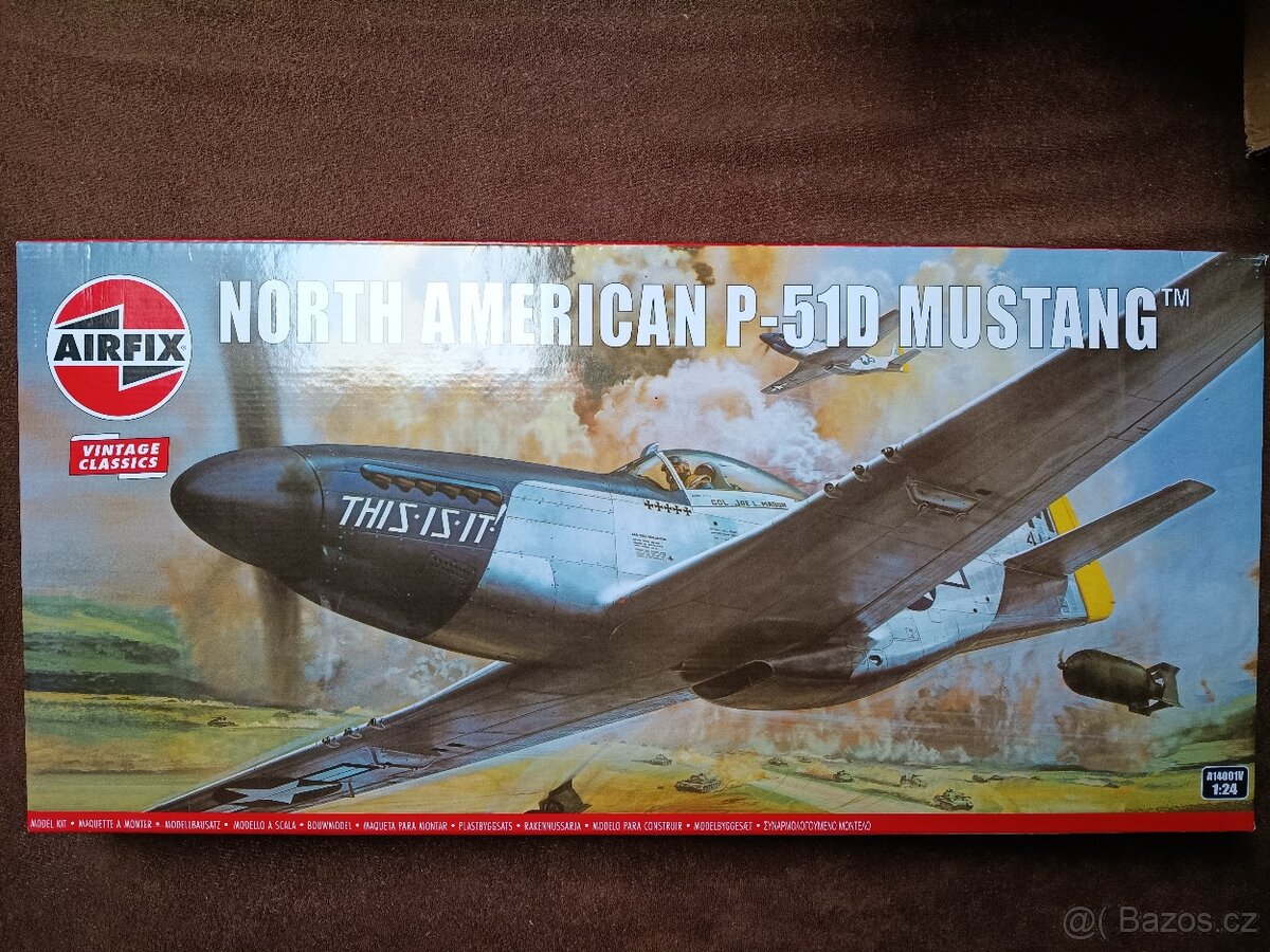 Mustang P-51D 1/24