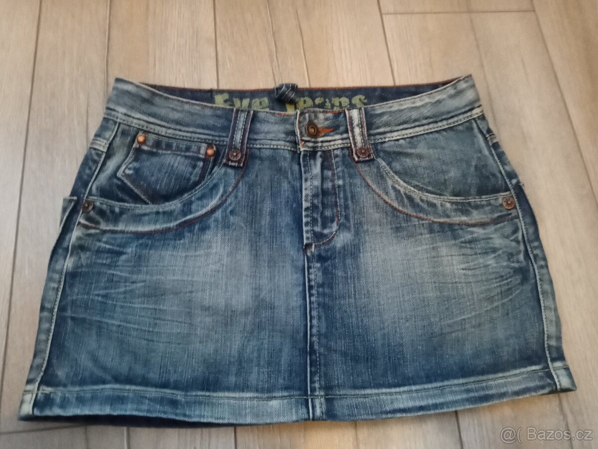 Nová džínová sukně Exe Jeans velikost S