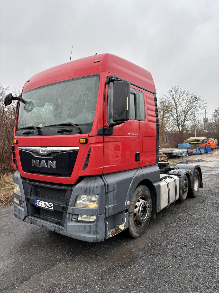 MAN TGX24.440 6x2 hydraulika + retardér