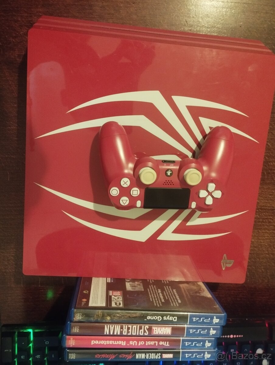 PlayStation 4 pro Spiderman edice