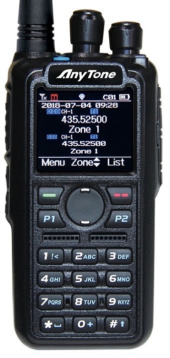Ruční dual-band VHF/UHF radiostanice Anytone AT-D878UV II