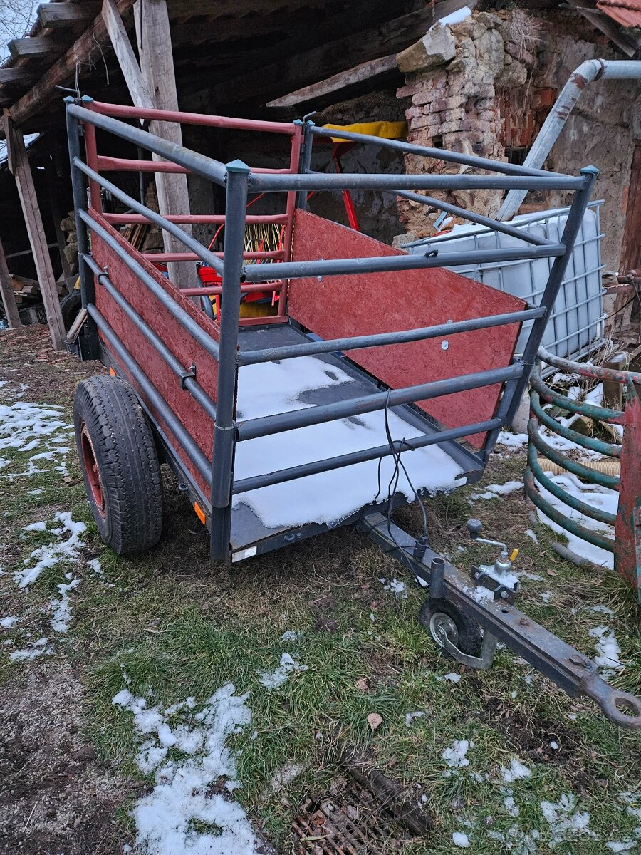 dvoukolový vlek - dvoukolka