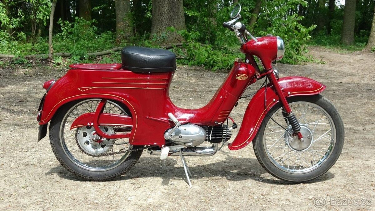 Jawa 555 s TP a ŠPZ