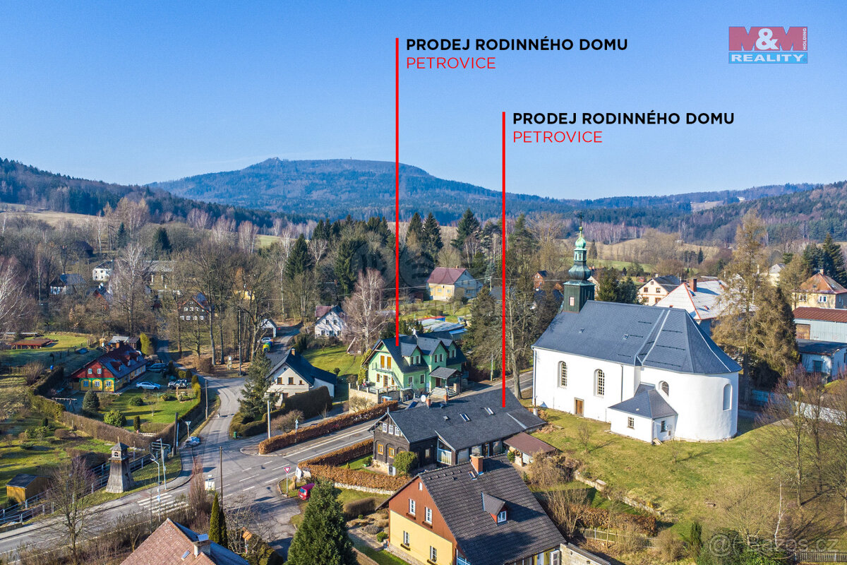 Prodej rodinných domů Petrovice v Lužických horách