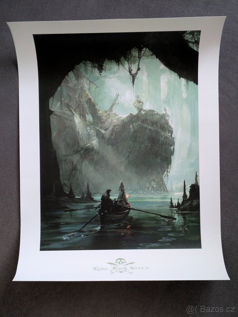 Plakát Dlouhý John Silver Emerald maze 50x70 cm