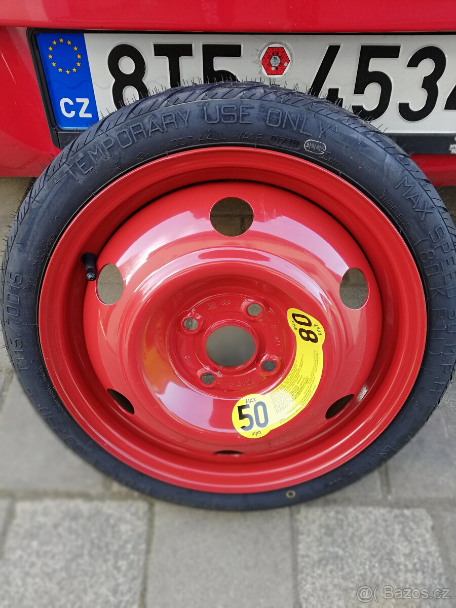 Dojezdové kolo 115/70/R15